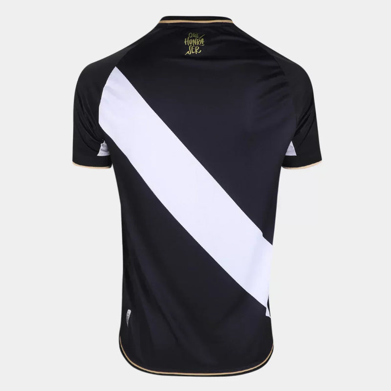 Camisa Vasco I 24/25 Jogador Masculina - Preto+Branco