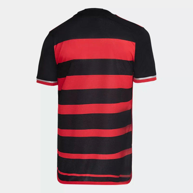 Camisa Flamengo I 24/25 s/n° Torcedor Masculina - Vermelho+Preto